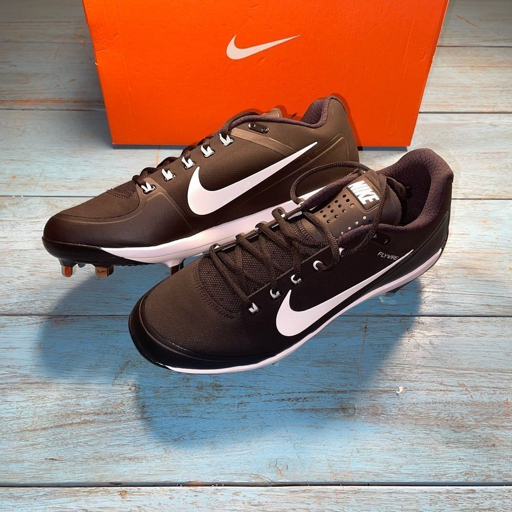 New Multiple Sizes Nike Air Clipper ‘17 Metal Baseball Cleats 880261 010 - Picture 1 of 3